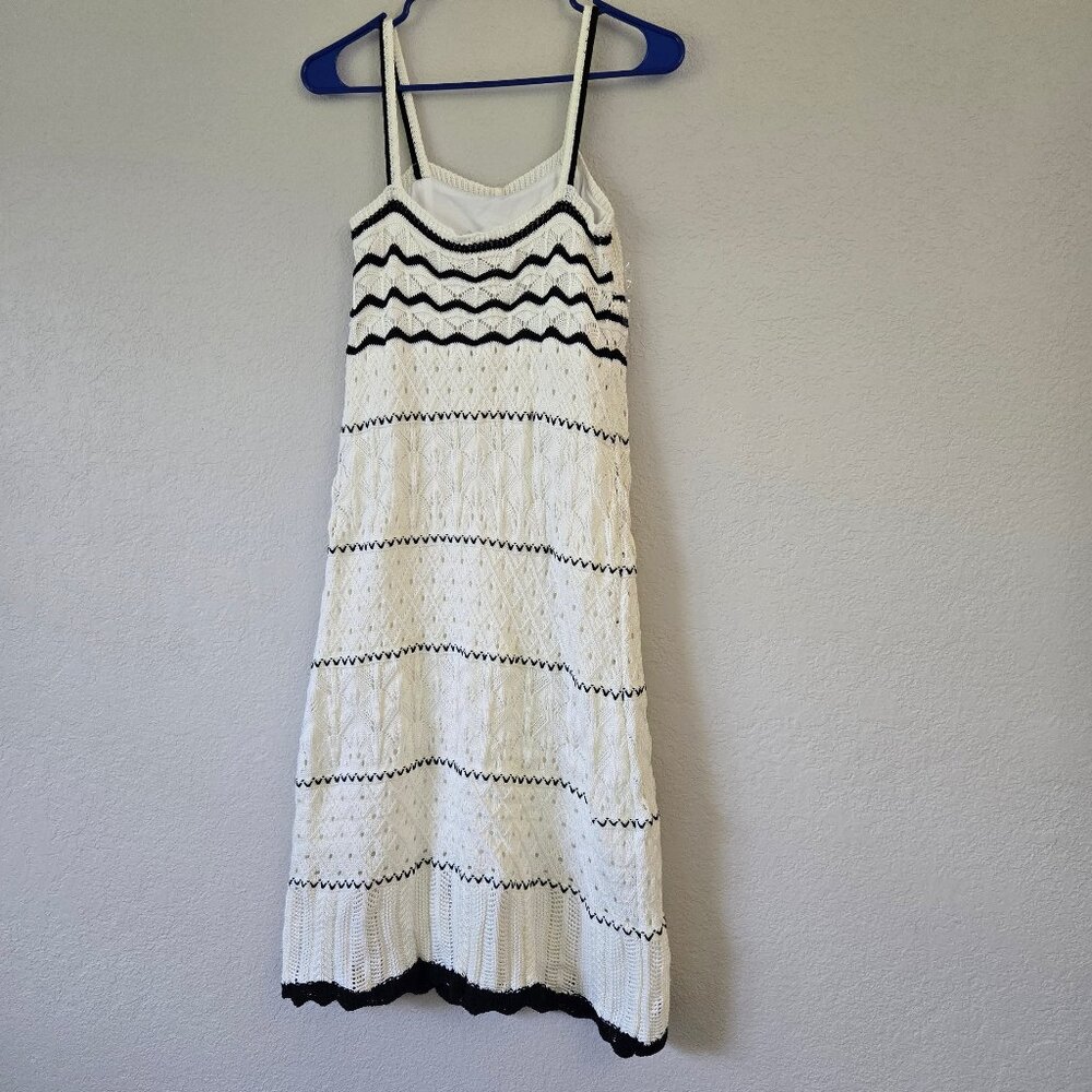 white sweater dress knee length NEGOTIABLE